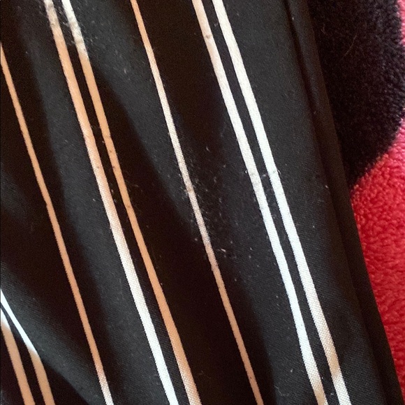 Chic Black and White Striped Pants - Picture 6 of 6